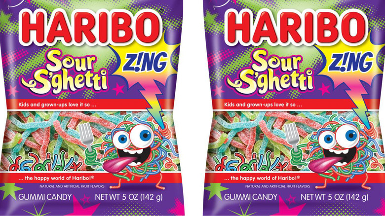 Haribo Z!ng sour s'ghetti