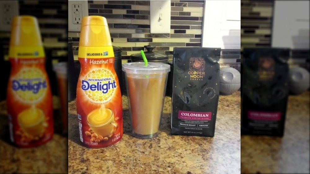 International Delight Hazelnut creamer