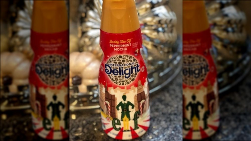 Buddy the Elf Peppermint Mocha International Delight creamer