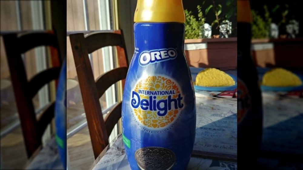 Oreo Cookie International Delight coffee creamer