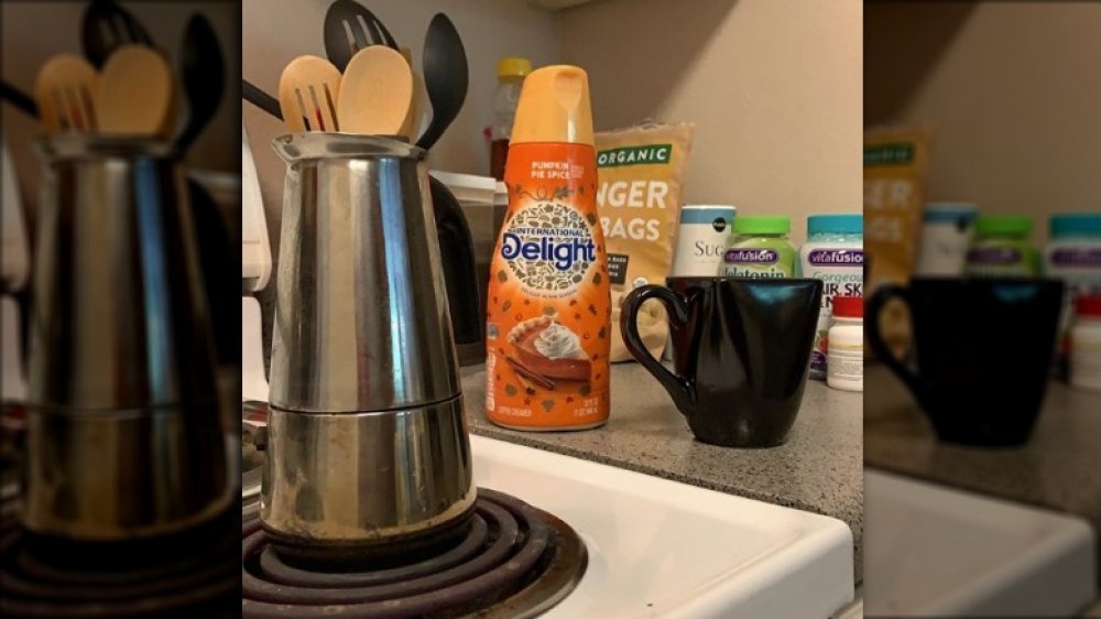 International Delight Pumpkin Pie Spice creamer