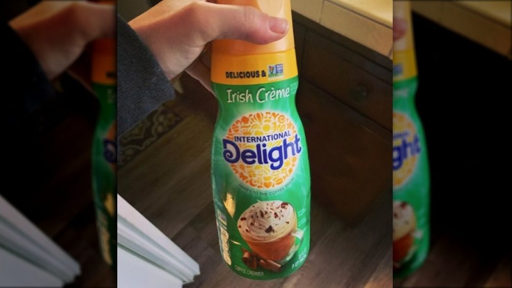 Irish Crème International Delight coffee creamer