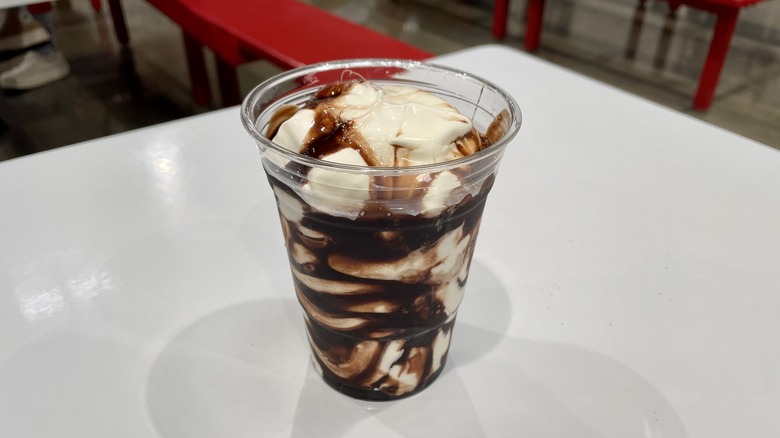 Costco Chocolate sundae