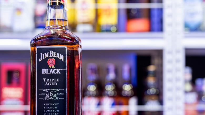 Jim Beam Black in store