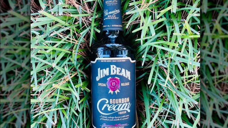 Jim Beam in grass