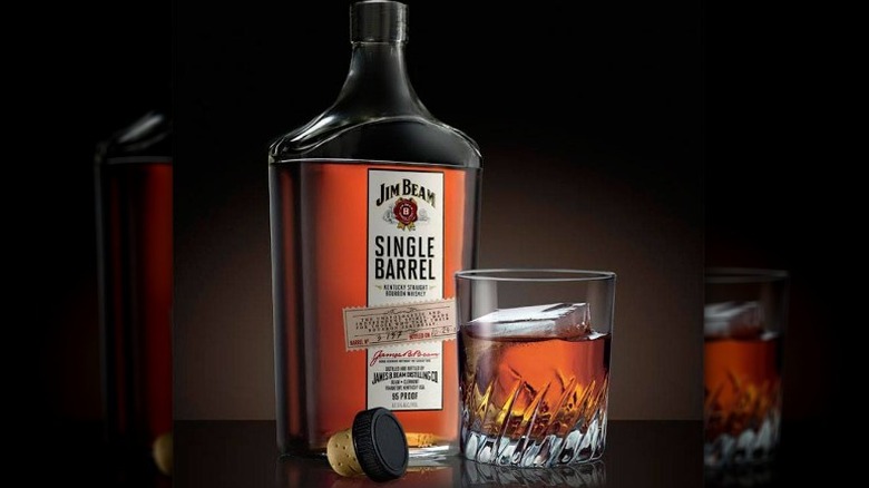 Single Barrel and glass