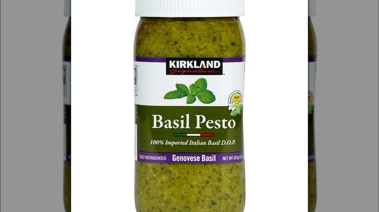 Costco Kirkland basil pesto