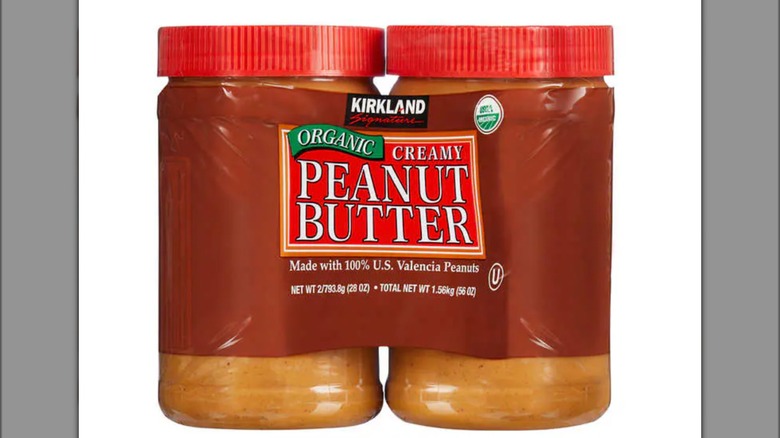 Costco Kirkland organic peanut butter