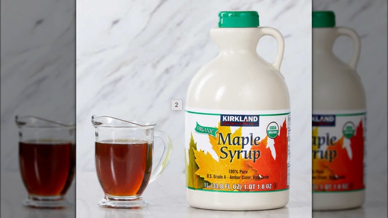 Costco Kirkland maple syrup