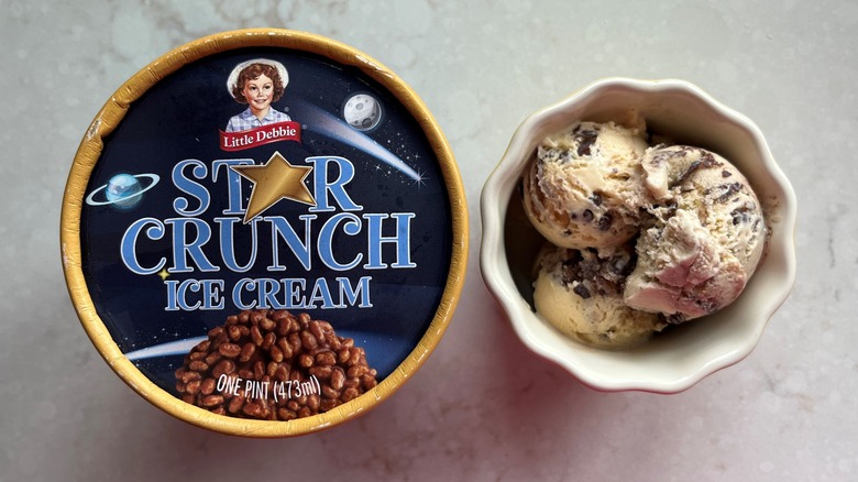 star crunch ice cream cup