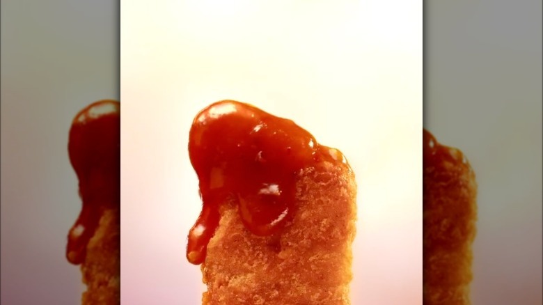 McDonald's Mighty Hot Sauce nugget