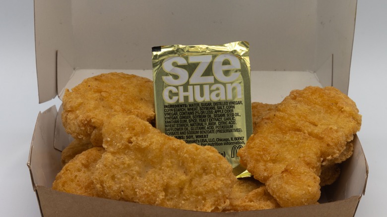 McDonalds Szechuan Sauce in nuggets