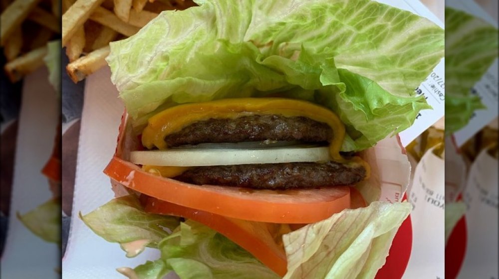 in-n-out burger protein style