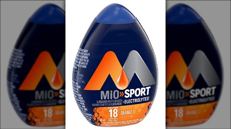 MiO Sport Orange liquid water enhancer