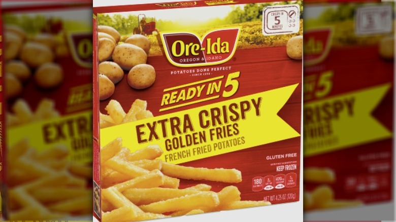 Ore Ida Ready in 5 golden fries