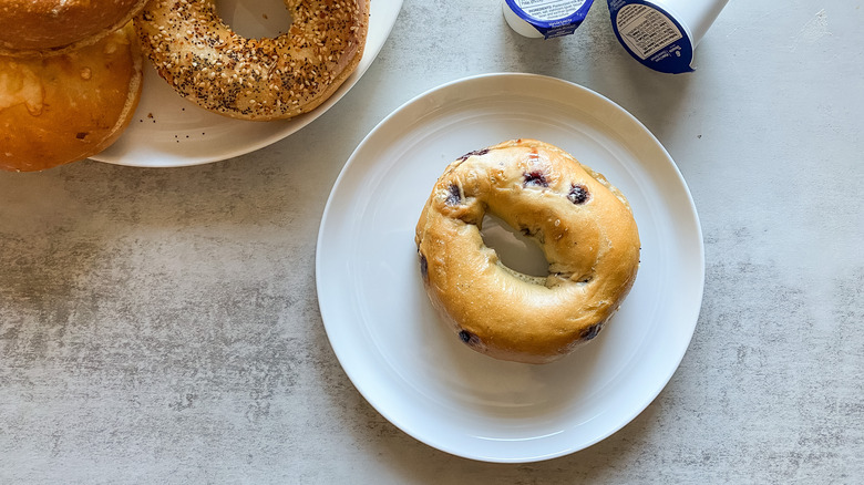 blueberry bagel