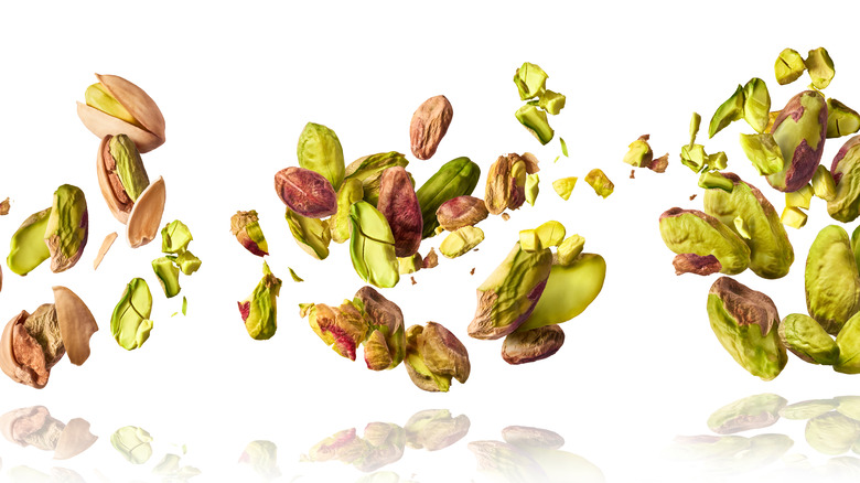 flying pistachios