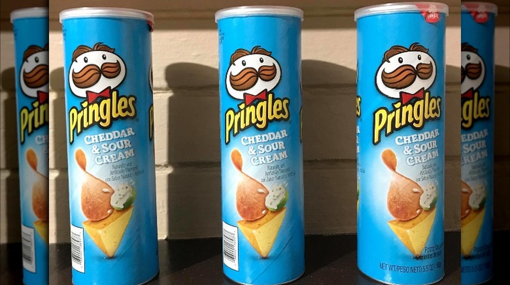 Pringles Cheddar & Sour Cream flavor chips