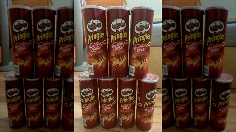 Pringles Memphis BBQ flavor chips