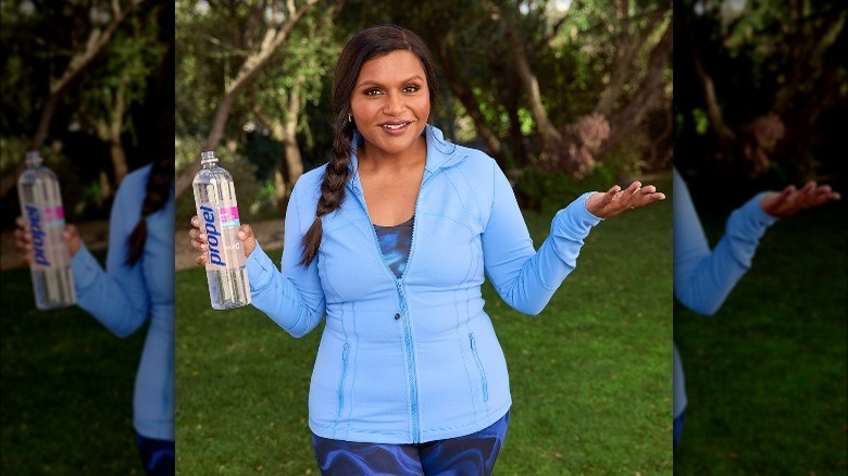 Mindy Kaling with Propel Berry