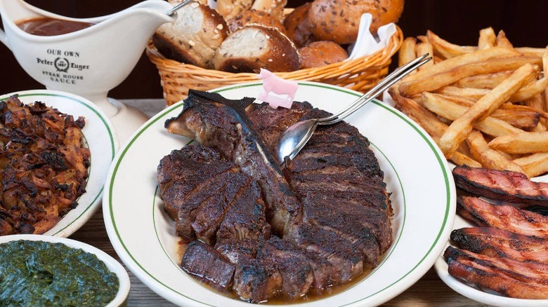 Peter Luger Steakhouse meals