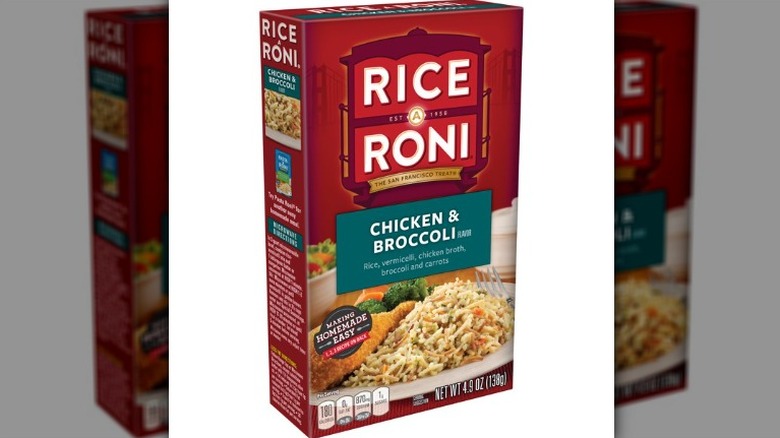 Chicken Broccoli Rice A Roni