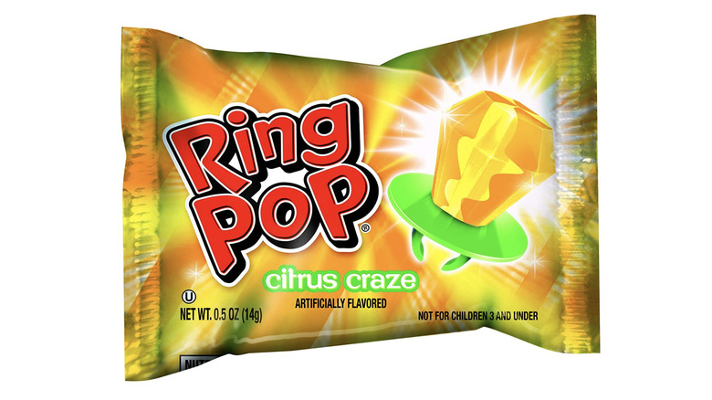 Citrus Craze twisted ring pop