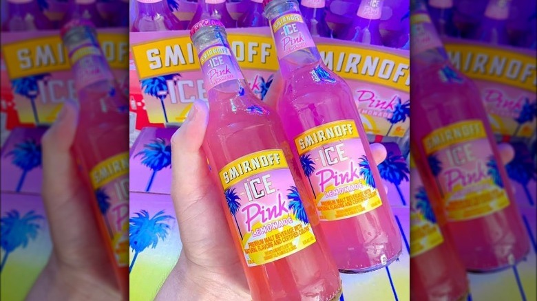 Pink lemonade Smirnoff ice