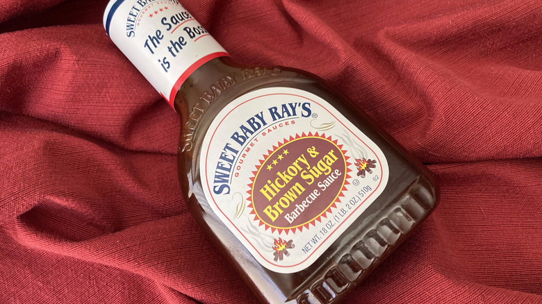 Hickory & Brown Sugar barbecue sauce bottle