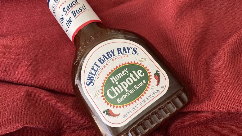 Honey Chipotle barbecue sauce bottle
