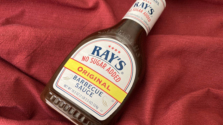 No Sugar Added Original barbecue sauce bottle