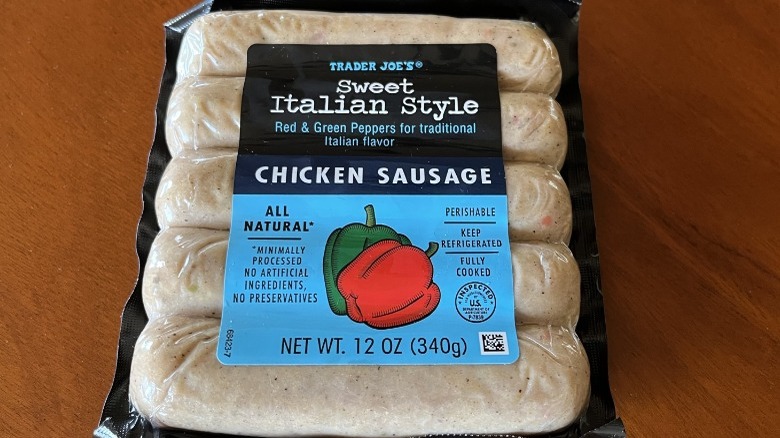 package of Sweet Italian Style sausage