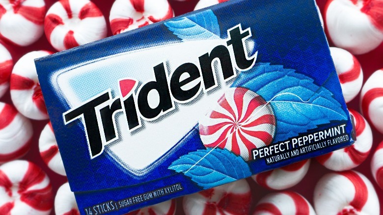 Trident Perfectly Peppermint gum