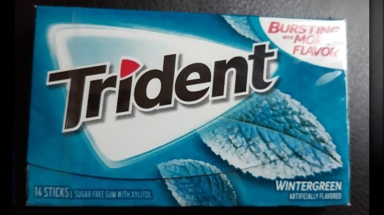 Trident Wintergreen gum