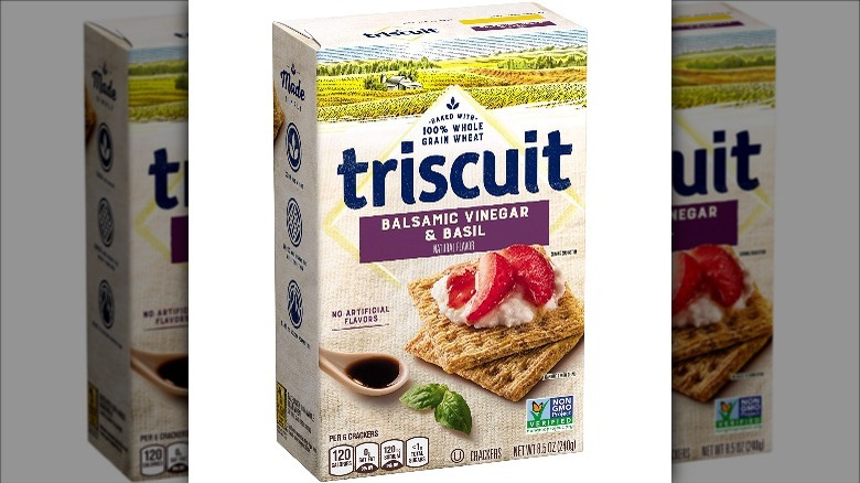 Balsamic Vinegar & Basil Triscuits