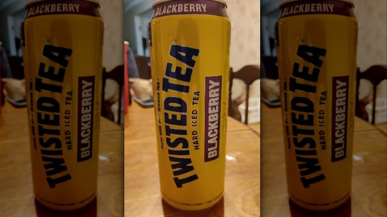 Blackberry twisted tea