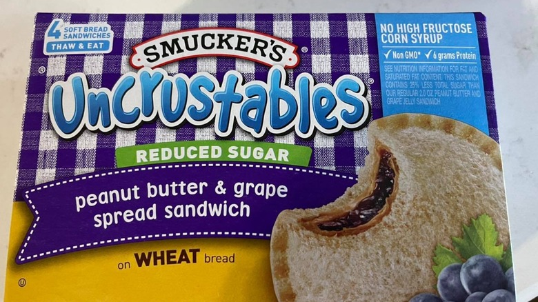 Peanut Butter and Grape Uncrustables