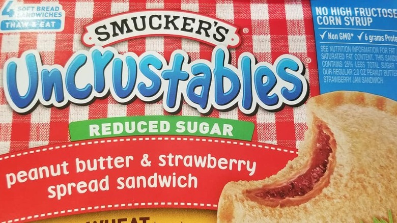 Peanut Butter and Strawberry Uncrustables