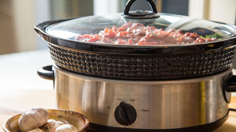 Stew in slow cooker