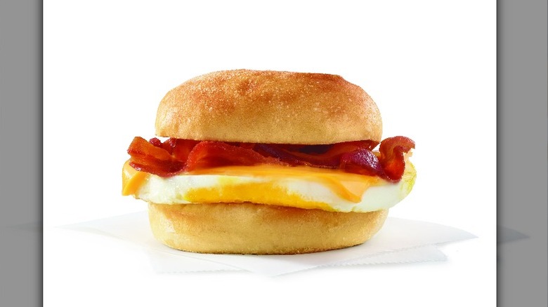 Wendy's Classic Bacon, Egg & Cheese Sandwich