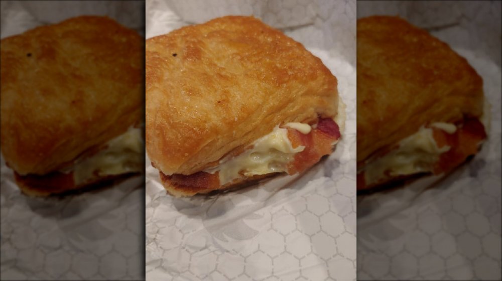 Wendy's Bacon, Egg & Swiss Croissant