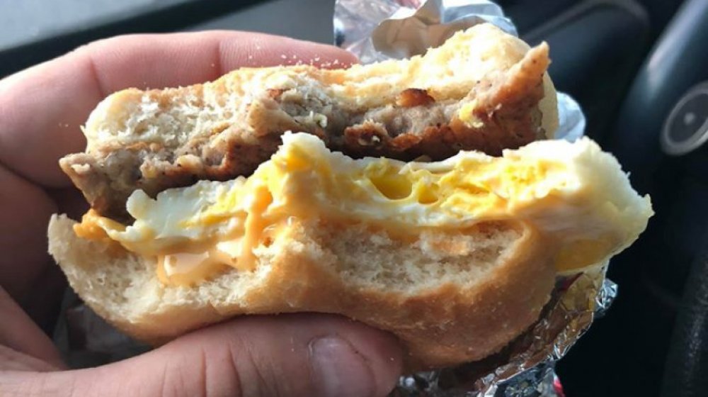 Wendy's Classic Sausage, Egg & Cheese Sandwich