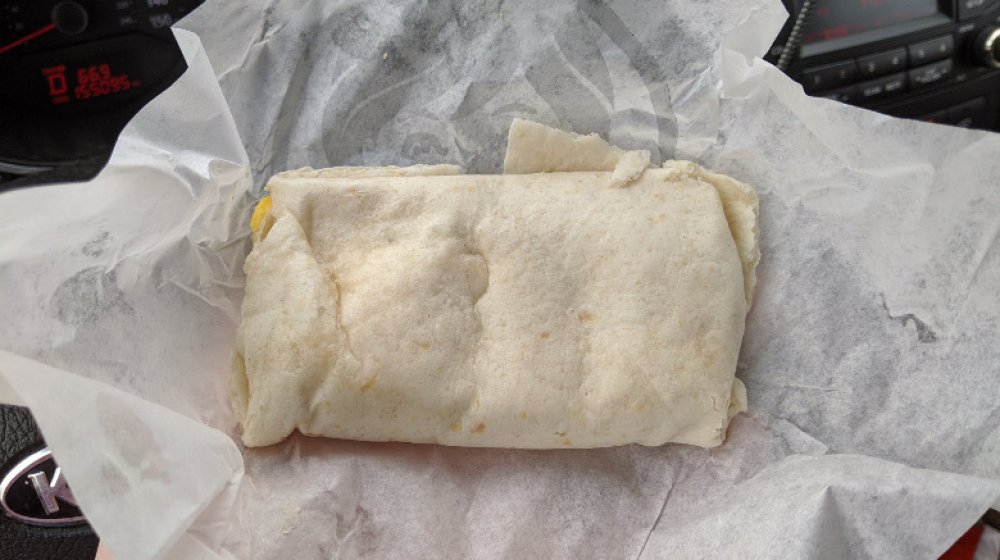 Wendy's Sausage, Egg & Cheese Burrito