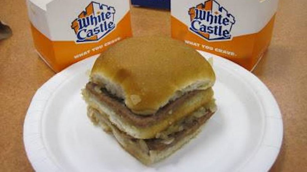 white castle slider candle