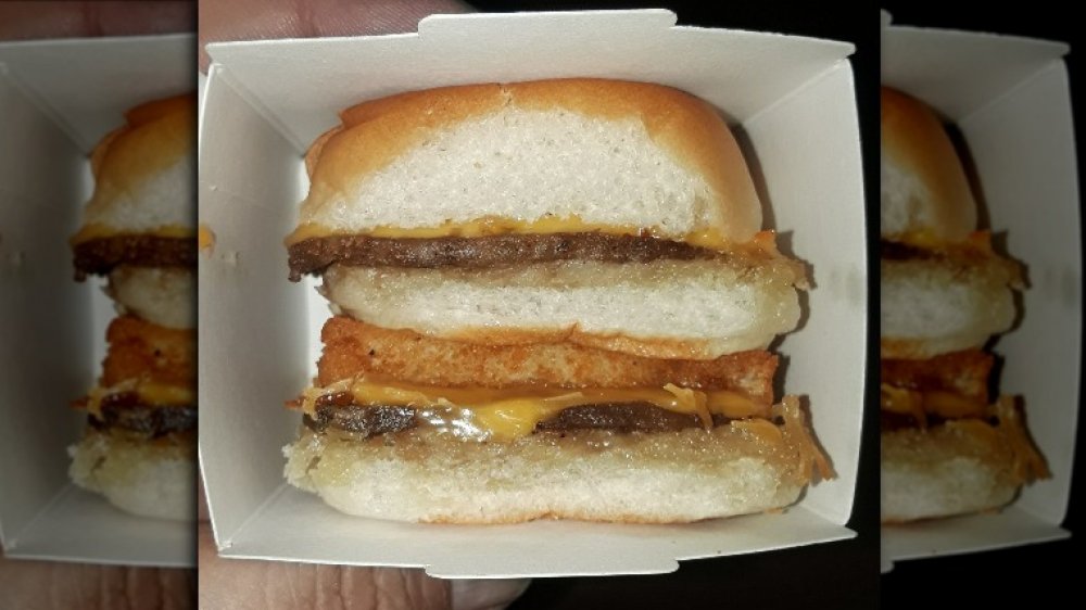 White Castle Surf & Turf Slider 