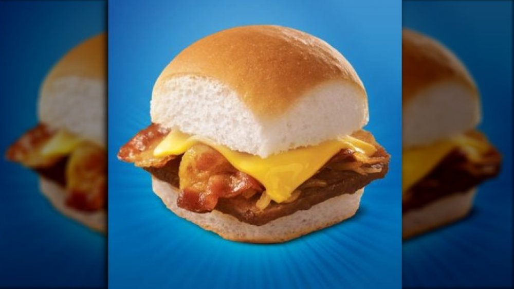 Bacon Cheese Slider  from white castle