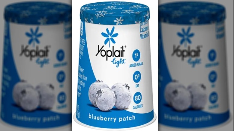 Yoplait Blueberry Patch Light yogurt