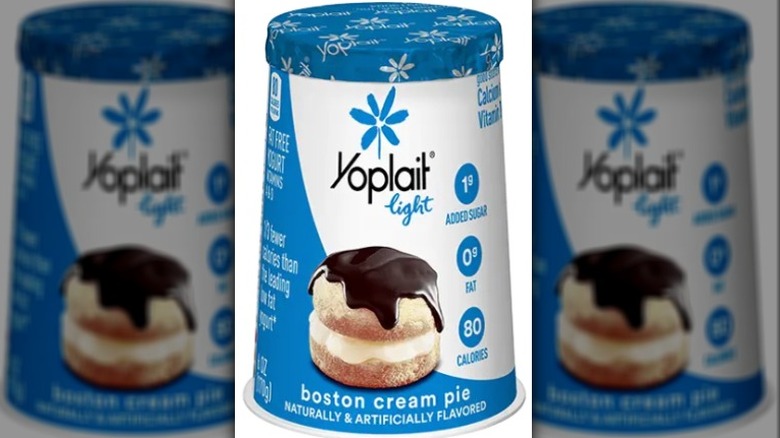 Yoplait Boston Cream Pie Light yogurt