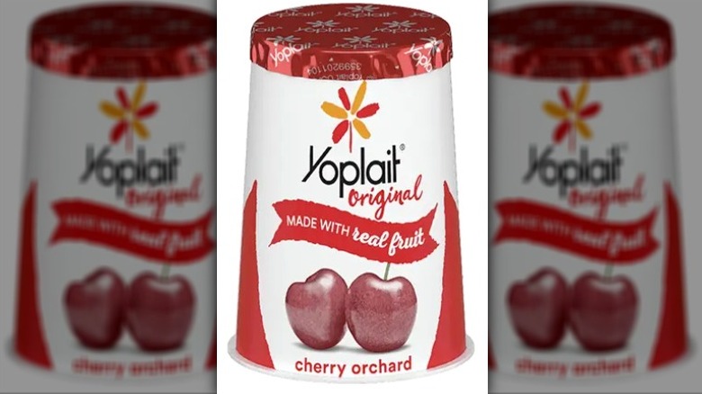 Yoplait Cherry Orchard yogurt