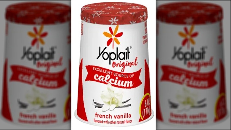 Yoplait French Vanilla yogurt